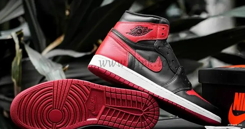TO Jordan Banned MATERIALS PK READY RETAIL 1 SHIP GOD High 2016 Bred Retro 0508